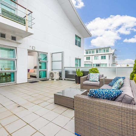 Ferienwohnung Waterfront Studio 56 Auckland Viaduct Exterior foto