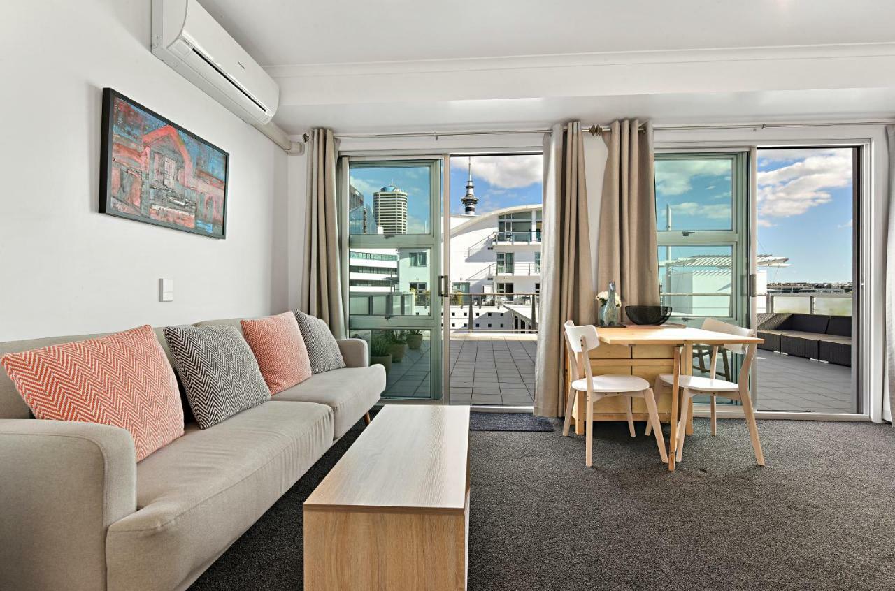 Ferienwohnung Waterfront Studio 56 Auckland Viaduct Exterior foto